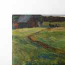 Russian landscape - Wassily Kandinsky - Canvas Print