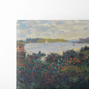 La Seine À Argenteuil (1877) - Claude Monet - Canvas Print