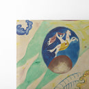 Design for the cover of the almanac ‘The Blue Rider’ III (1911) - Wassily Kandinsky - Canvas Print