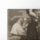 Tal para qual. (Two of a kind.) (1796-1797) - Francisco de Goya - Canvas Print