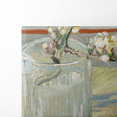 Sprig of flowering almond in a glass (1888) - Vincent van Gogh - Canvas Print