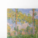 Poplars in the Sun (1891) - Claude Monet - Canvas Print