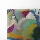 Murnau with church I (1910) - Wassily Kandinsky - Canvas Print