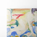 Akt på mønstret teppe (1919-1920) - Edvard Munch - Canvas Print
