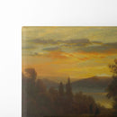 On the Hudson River Near Irvington (1866-1870) - Albert Bierstadt - Canvas Print