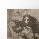 El Vergonzoso. (The shamefaced one.) (1796-1797) - Francisco de Goya - Canvas Print