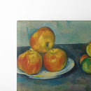 Les Pommes (1889-90) - Paul Cézanne - Canvas Print