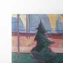 Beach Landscape with Trees and Boats (1905–1906) - Edvard Munch - Canvas Print