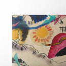 Aquarell Nr. 3 (Liebesgarten) (1911) - Wassily Kandinsky - Canvas Print