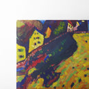 Houses at Murnau (1909) - Wassily Kandinsky - Canvas Print