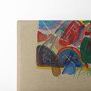 Aquarell ‘Mit Wald und Regenbogen’ (1913) - Wassily Kandinsky - Canvas Print