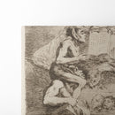 Devota profesion. (Devout profession.) (1796-1797) - Francisco de Goya - Canvas Print