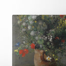 Flowers in a Vase (c. 1866) - Pierre-Auguste Renoir - Canvas Print