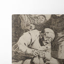 Porque esconderlos (Why hide them) (1796-1797) - Francisco de Goya - Canvas Print