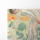 Akt som bøyer seg (1926-1927) - Edvard Munch - Canvas Print