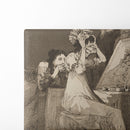 Hasta la muerte. (Until death.) (1796-1797) - Francisco de Goya - Canvas Print
