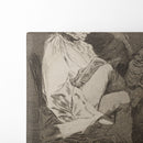 Esto si que es leer. (That certainly is being able to read.) (1796-1797) - Francisco de Goya - Canvas Print