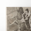 Ensayos. (Trials.) (1796-1797) - Francisco de Goya - Canvas Print
