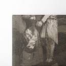 A caza de dientes. (Out hunting for teeth.) (1796-1797) - Francisco de Goya - Canvas Print
