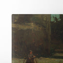 French Farmyard (1867) - Winslow Homer - Canvas Print