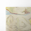 To liggende akter (1913-1914) - Edvard Munch - Canvas Print