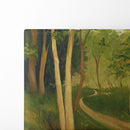 Track In The Bois De Boulogne - Félix Vallotton - Canvas Print