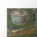 Sucrier, gobelet, cuillère et couteau (circa 1910) - Pierre-Auguste Renoir - Canvas Print