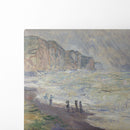 Heavy Sea at Pourville (1897) - Claude Monet - Canvas Print