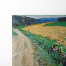 Kallmünz – Nature study on the yellow stagecoach (1903) - Wassily Kandinsky - Canvas Print
