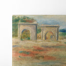 Paysage à Saint-Chamas (circa 1895) - Pierre-Auguste Renoir - Canvas Print