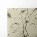 Studies of male torsos - Peter Paul Rubens - Canvas Print