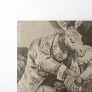 De que mal morira (Of what ill will he die) (1796-1797) - Francisco de Goya - Canvas Print