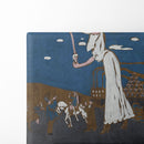 Sketch for a Poster for a French Brewery (circa 1906) - Wassily Kandinsky - Canvas Print