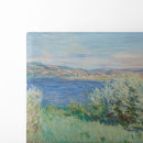 Les bords de la Seine près de Vétheuil (1881) - Claude Monet - Canvas Print