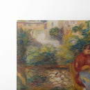 La Terrasse À Cagnes (circa 1908) - Pierre-Auguste Renoir - Canvas Print