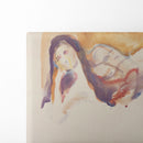 Liggende akt (1919-1924) - Edvard Munch - Canvas Print