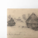 Stacks of Wheat (1891) - Claude Monet - Canvas Print