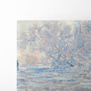 Le Givre À Giverny (1885) - Claude Monet - Canvas Print