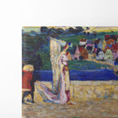 Promenade (Sketch) (1903) - Wassily Kandinsky - Canvas Print