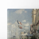 Hôtel des roches noires. Trouville (1870) - Claude Monet - Canvas Print