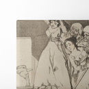Ya van desplumados. (There they go plucked.) (1796-1797) - Francisco de Goya - Canvas Print