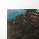 Paysage Avec Massif Fleuri - Gustave Courbet - Canvas Print