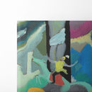 Gekreuzigter Christus (1911) - Wassily Kandinsky - Canvas Print