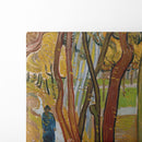 The garden of Saint Paul’s Hospital (`The fall of the leaves’) - Vincent van Gogh - Canvas Print - UAIO LMT