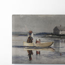 Spearing Eels (late 1800s) - Winslow Homer - Canvas Print