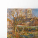 L’église À Essoyes (circa 1890s) - Pierre-Auguste Renoir - Canvas Print