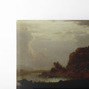 On the Sweetwater near the Devil’s Gate (1860) - Albert Bierstadt - Canvas Print