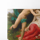 Flora And Zephyr (1875) - William Bouguereau - Canvas Print