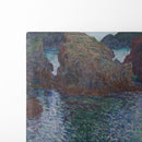 Rocks at Port-Goulphar, Belle-Île (1886) - Claude Monet - Canvas Print