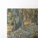 The Large Plane Trees (Road Menders at Saint-Rémy) (1889) - Vincent van Gogh - Canvas Print - UAIO LMT